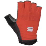 Sportful Race Short Gloves Orange S Femme