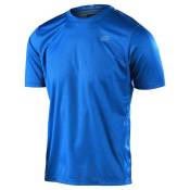 Troy Lee Designs Flowline Short Sleeve T-shirt Bleu L Homme