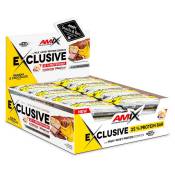 Amix Exclusive Protein 40g 24 Units Banana And Chocolate Energy Bars Box Blanc