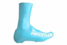 Couvre chaussures velotoze silicone tall bleu