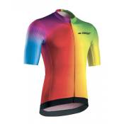 Gist Diamond Rainbow Short Sleeve Jersey Multicolore XS Homme