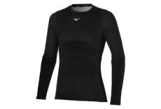 Maillot manches longues thermique mizuno thermal charge noir