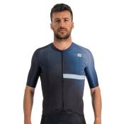Sportful Bomber Short Sleeve Jersey Bleu,Noir XL Homme