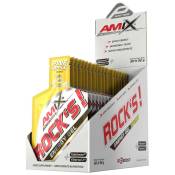 Amix Rock´s 32g 20 Units Pineapple Energy Gels Box Jaune