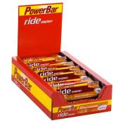 Powerbar Ride Energy 55g Peanut And Candy Energy Bars Box 18 Units Rouge