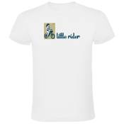 Kruskis Little Rider Short Sleeve T-shirt Blanc 3XL Homme