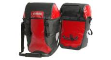 Paire de sacoches de porte bagage ortlieb bike packer classic 40l rouge noir