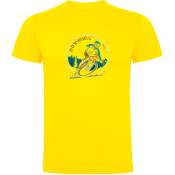Kruskis Downhill Rider Short Sleeve T-shirt Jaune L Homme