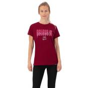 Rogelli Graphic Short Sleeve T-shirt Rouge XL Femme