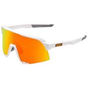 100percent S3 Sunglasses Blanc Hiper Red Multilayer Mirror/CAT3