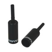 Jagwire Tips Workshop End Caps Lined-4.5 Mm Shift Braided-black-alloy 50pcs Pro Noir 4.5 mm