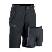 Northwave Edge Shorts With Chamois Noir XL Homme