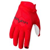 Seven Rival Long Gloves Rouge S Homme