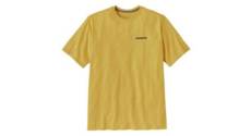 T shirt patagonia p 6 logo responsibili tee jaune