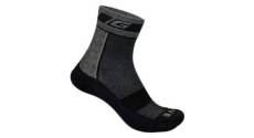 Gripgrab chaussettes winter merinos cycling socks gris noir