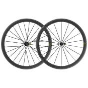 Mavic Cosmic Slr 40 Carbon Tubeless Road Wheel Set Noir 9 x 130 mm / Shimano/Sram HG