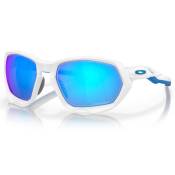 Oakley Plazma Prizm Sunglasses Blanc Prizm Sapphire/CAT3