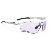 Rudy Project Propulse Padel Photochromic Sunglasses Blanc Impactx™ Photochromic 2 Laser Purple/CAT1-3