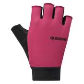 Shimano Explorer Short Gloves Rose M Femme