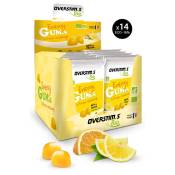 Overstims Energy Gums Bio 14 Units Orange&lemon Jaune,Blanc