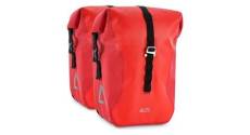 Paire de sacoches de porte bagages acid pro 20 2 smlink 40l 2x20l rouge
