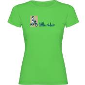 Kruskis Little Rider Short Sleeve T-shirt Vert M Femme