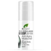 Dr. Organic Pro Collagen Plus+black Pearl Anti-aging Moisturiser 50ml Blanc 50 ml