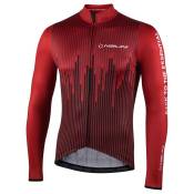 Nalini Fit Long Sleeve Jersey Rouge M Homme
