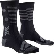 X-socks Gravel Perform Merino Crew Socks Noir EU 42-44 Homme