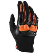 100percent Derestricted Long Gloves Orange,Noir S Homme