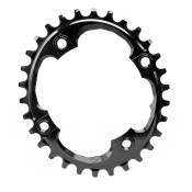 Absolute Black Oval Sram Integrated Thread 94 Bcd Chainring Noir 30t