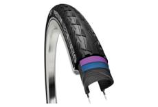 Cst pneu exterieur xpedium pro 28 x 1 75 noir avec lignes reflechissantes