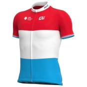 Ale Groupama Fdj 2021 Luxembourg Champion Prime Jersey Rouge,Blanc,Bleu M Homme