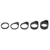 Pro Vibe Spacer Set 1-1/8 Inches Noir 3/5/10/15 mm