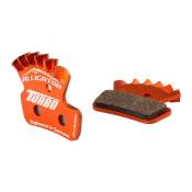 Alligator Turbo Cooling Semi-metallic Disc Brake Pads For Avid Trail / Sram X0/xx Orange