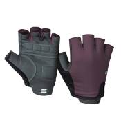 Sportful Matchy Short Gloves Violet 2XL Homme