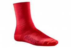 Chaussettes mavic essential thermo haute rouge