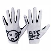 Gist Faster Long Gloves Blanc XS Homme