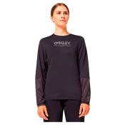Oakley Apparel Factory Pilot Ii Long Sleeve Jersey Gris XL Femme