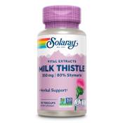 Solaray Milk Thistle 30 Units Blanc,Rose