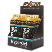 Crown Sport Nutrition Hyper 30 Hydro Neutral Energy Gels Box 75g 10 Units Clair