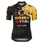 Agu Jumbo-visma Replica Tour De France 2023 Short Sleeve Jersey Jaune L Femme