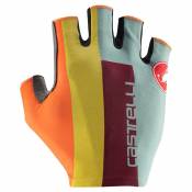 Castelli Competizione 2 Short Gloves Vert,Jaune 2XL Homme