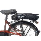 Bikers Own Case4 Rain Carrier Battery Cover For Bosch Powerpack 300/400 Noir