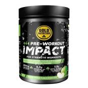 Gold Nutrition Pre-workout Impact 400g Green Apple Energy Powder Doré