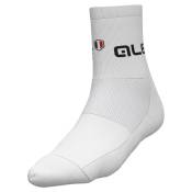 Ale French Cycling Federation 2023 Q-skin Socks Blanc EU 40-43 Femme