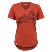 Pearl Izumi Midland Graphic Short Sleeve T-shirt Rouge XL Femme