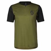 Scott Trail Vertic Zip Short Sleeve Enduro Jersey Vert XL Homme