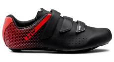 Chaussures northwave core 2 noir rouge 46