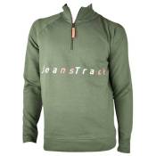 Jeanstrack Twilight Half Zip Sweatshirt Vert L Homme